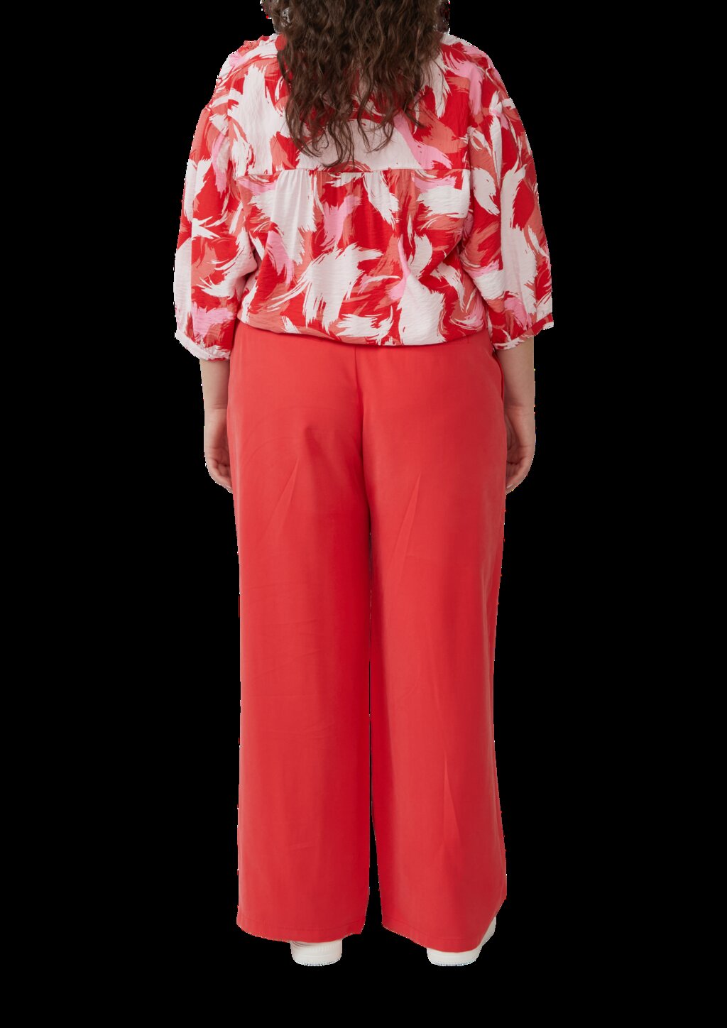 Strukturierte Bluse aus Viskosemix