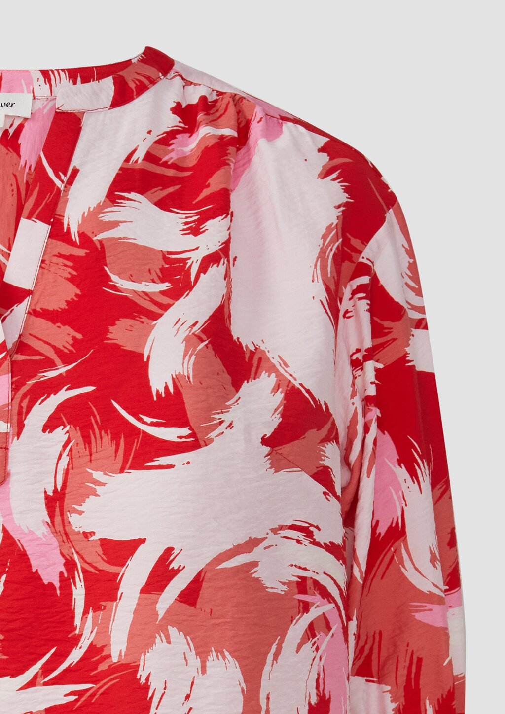 Strukturierte Bluse aus Viskosemix