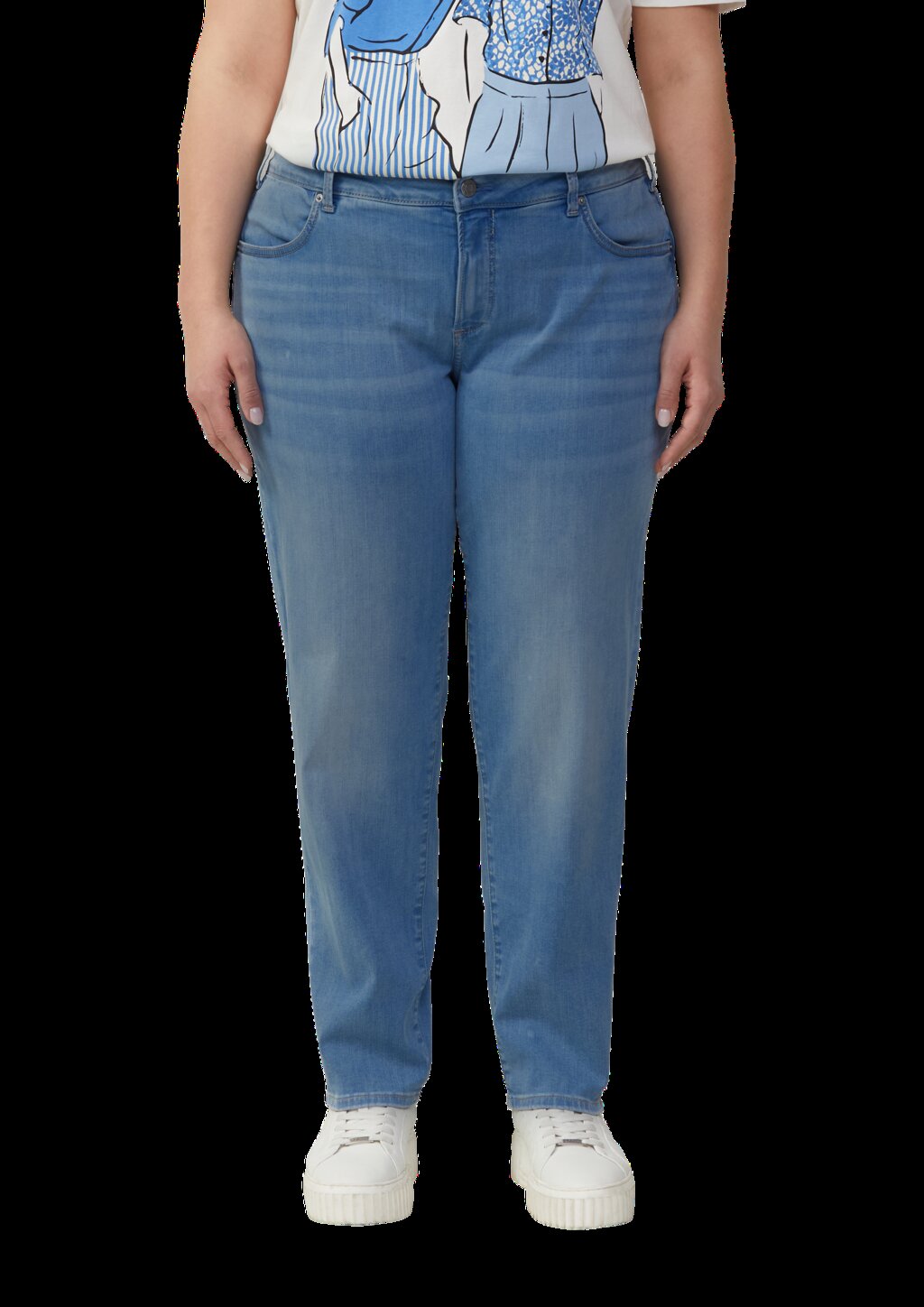 Jeans / Cury Fit / Mid Rise / Slim Tapered Leg