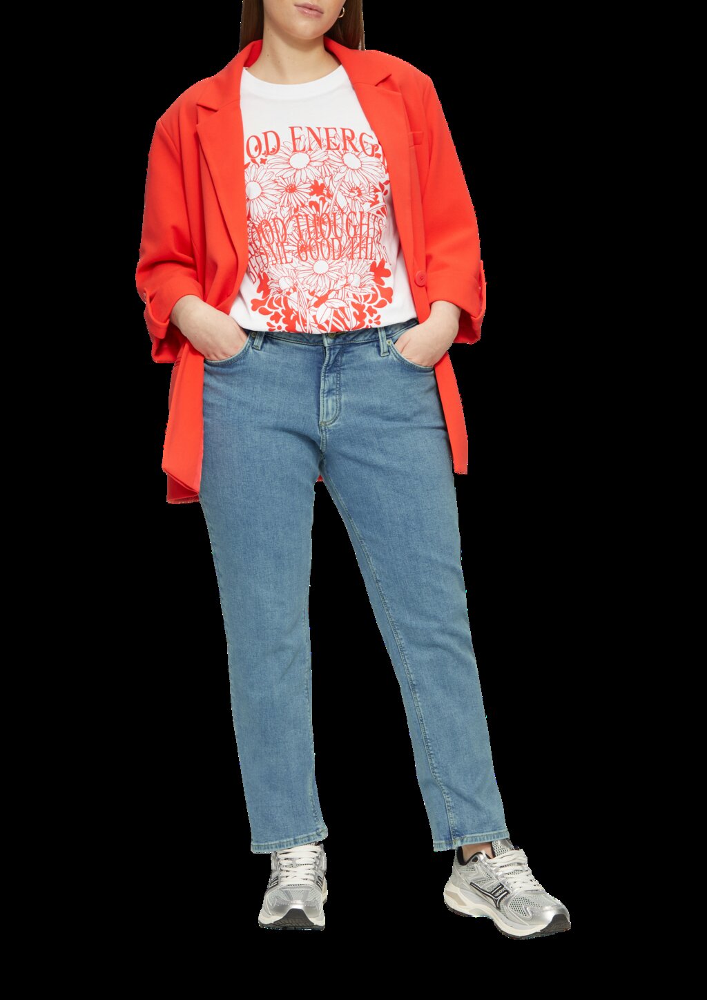 Jeans / Slim Fit / Mid Rise / Slim Leg