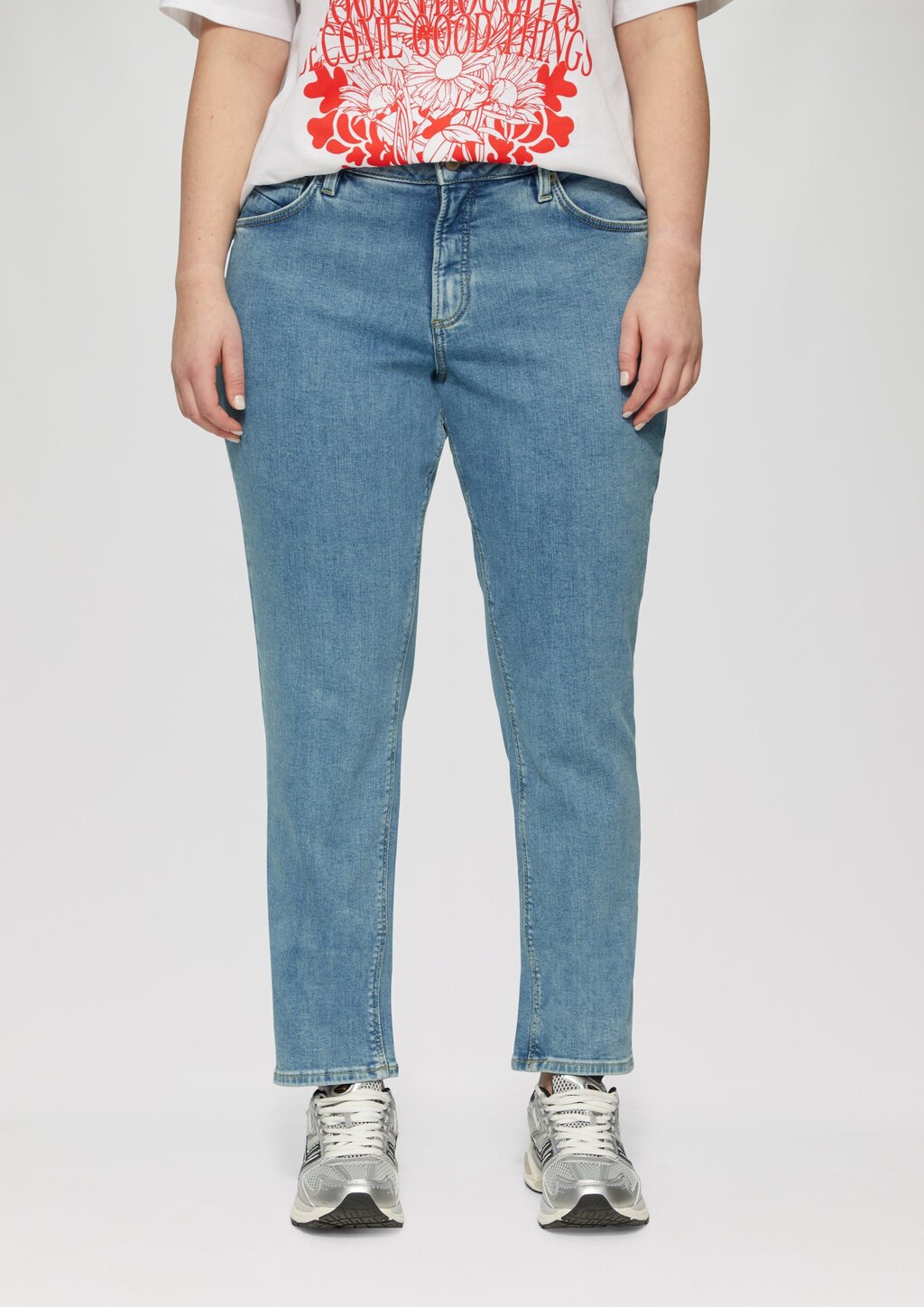 Jeans / Slim Fit / Mid Rise / Slim Leg