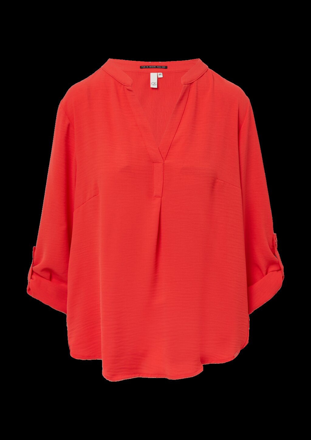 Tunikabluse mit Ärmeln zum Krempeln