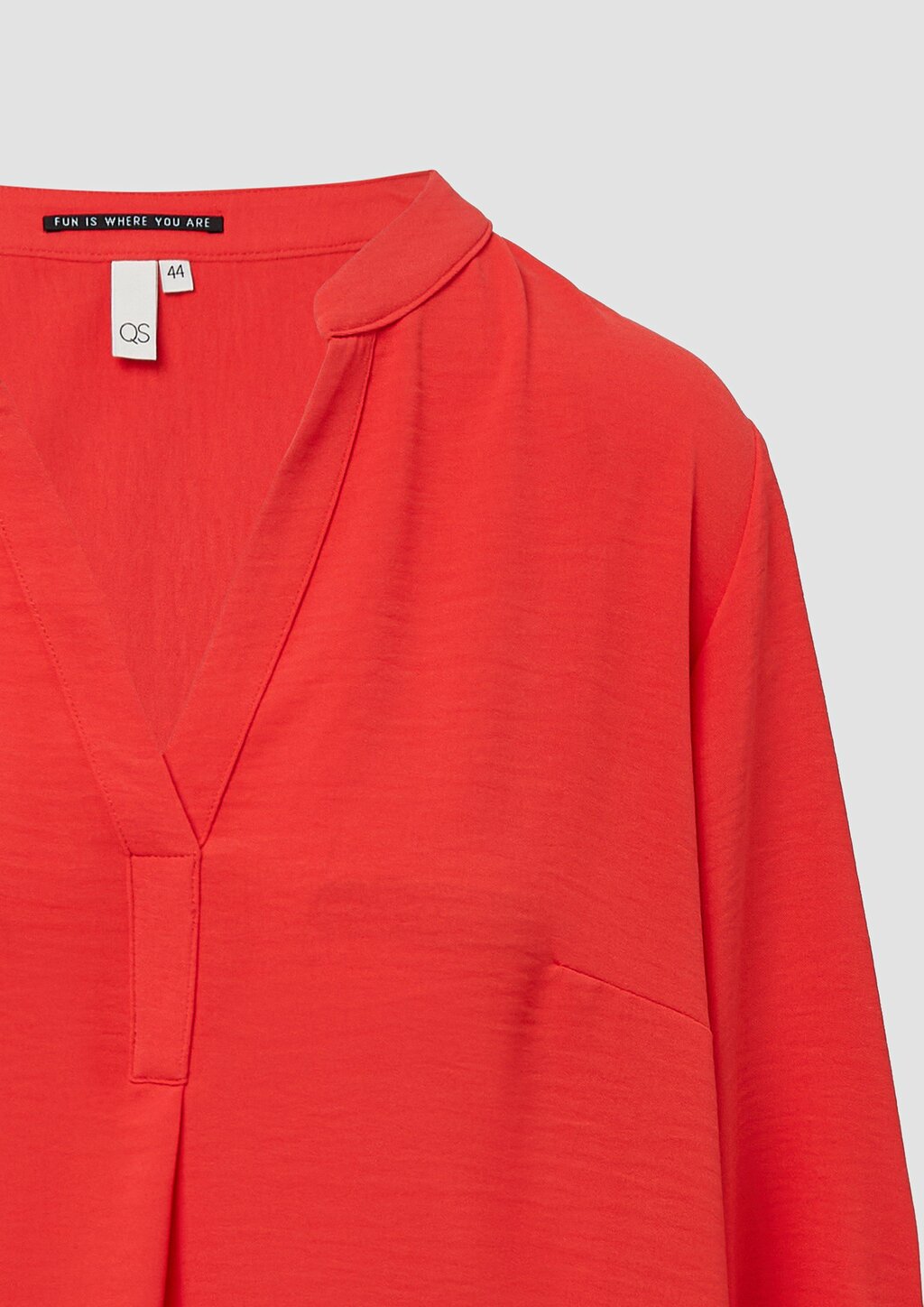 Tunikabluse mit Ärmeln zum Krempeln