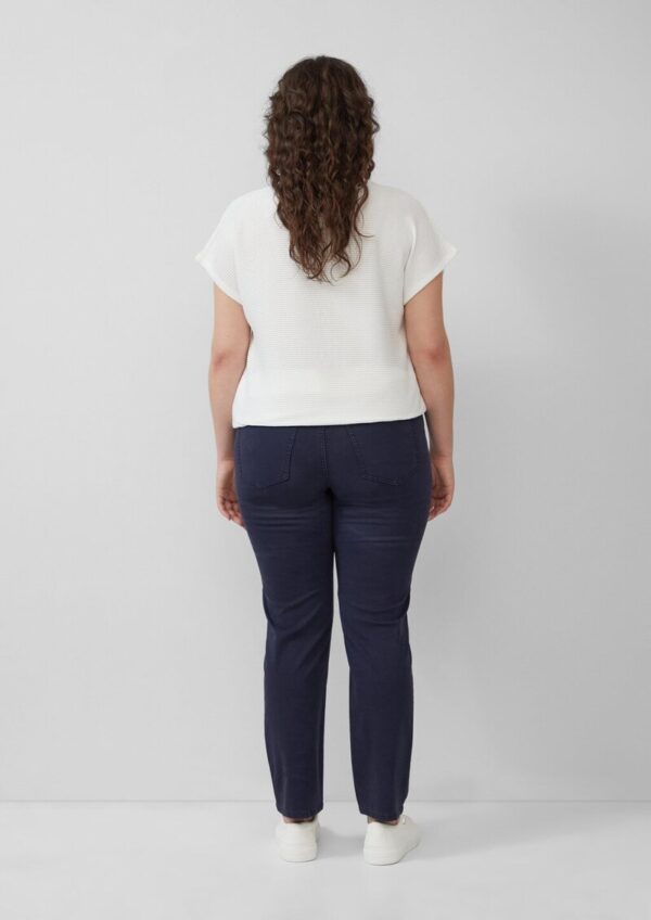 Feminines T-Shirt aus Viskosemix im Relaxed Fit