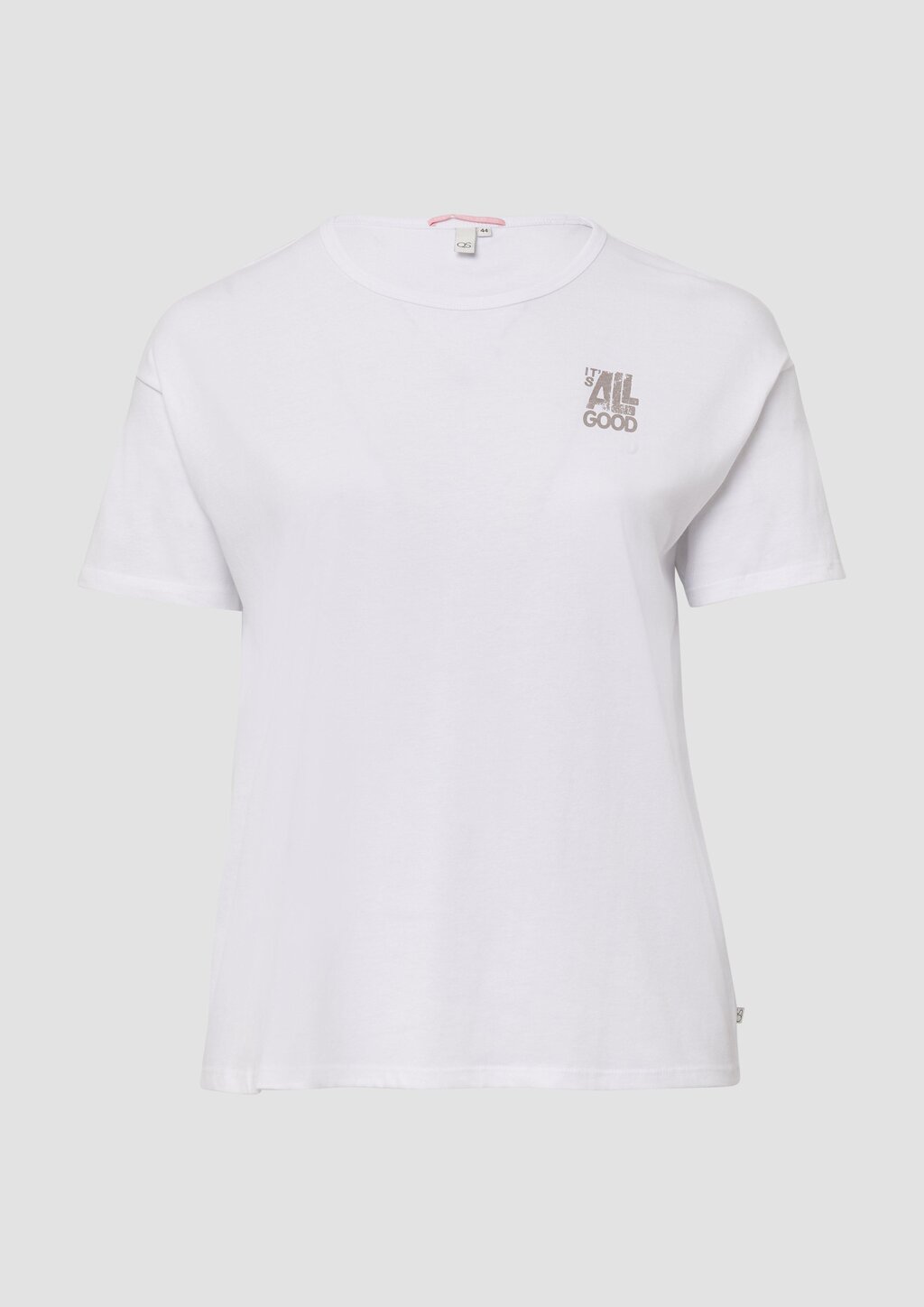 Boyfriend-Shirt mit Front- und Backprint