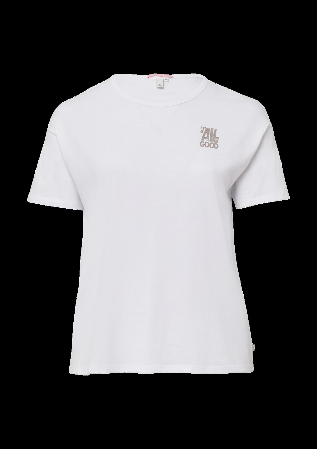 Boyfriend-Shirt mit Front- und Backprint