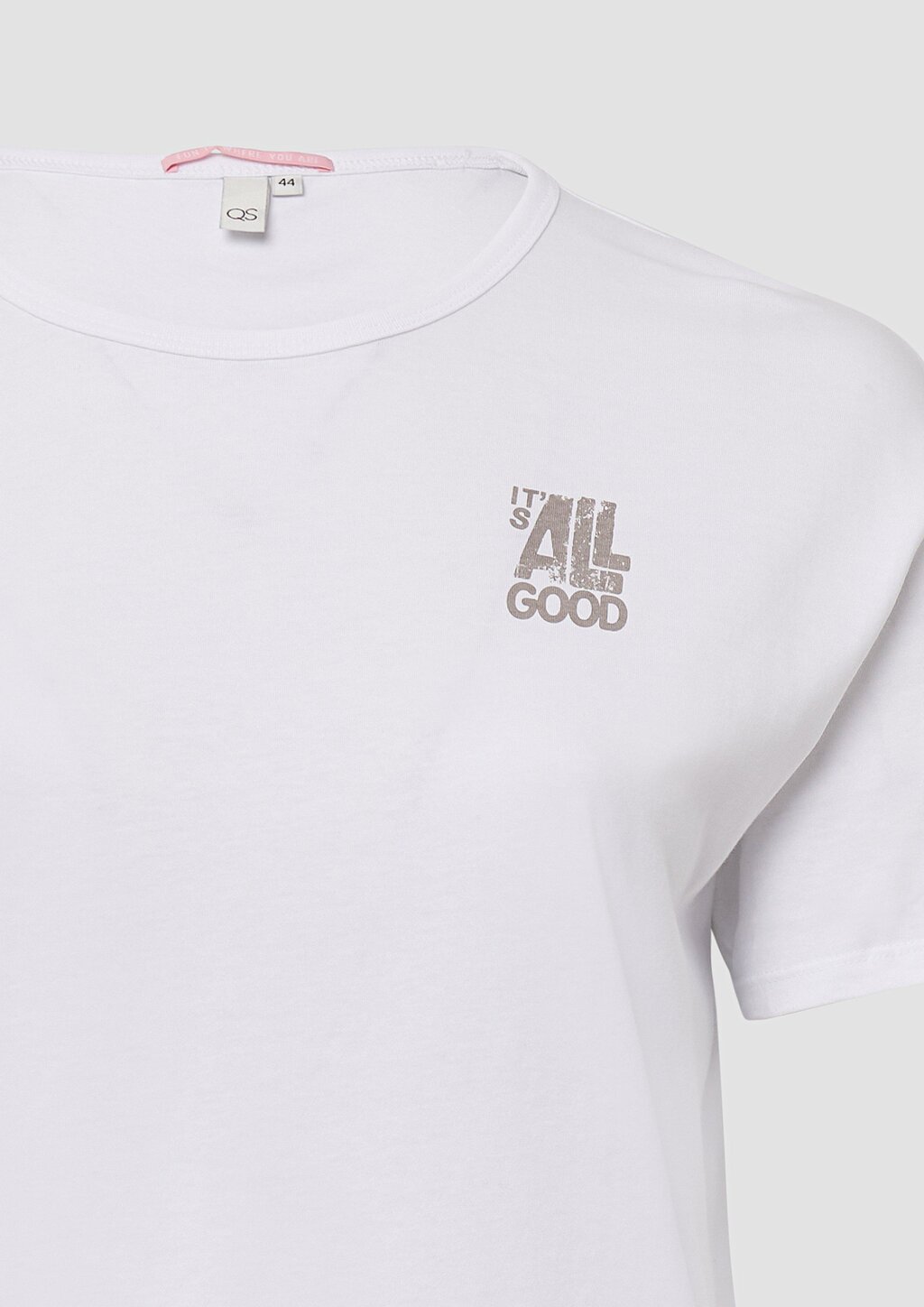 Boyfriend-Shirt mit Front- und Backprint