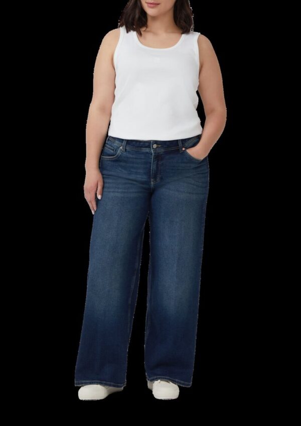 Jeans / Relaxed Fit / Mid Rise / Wide Leg