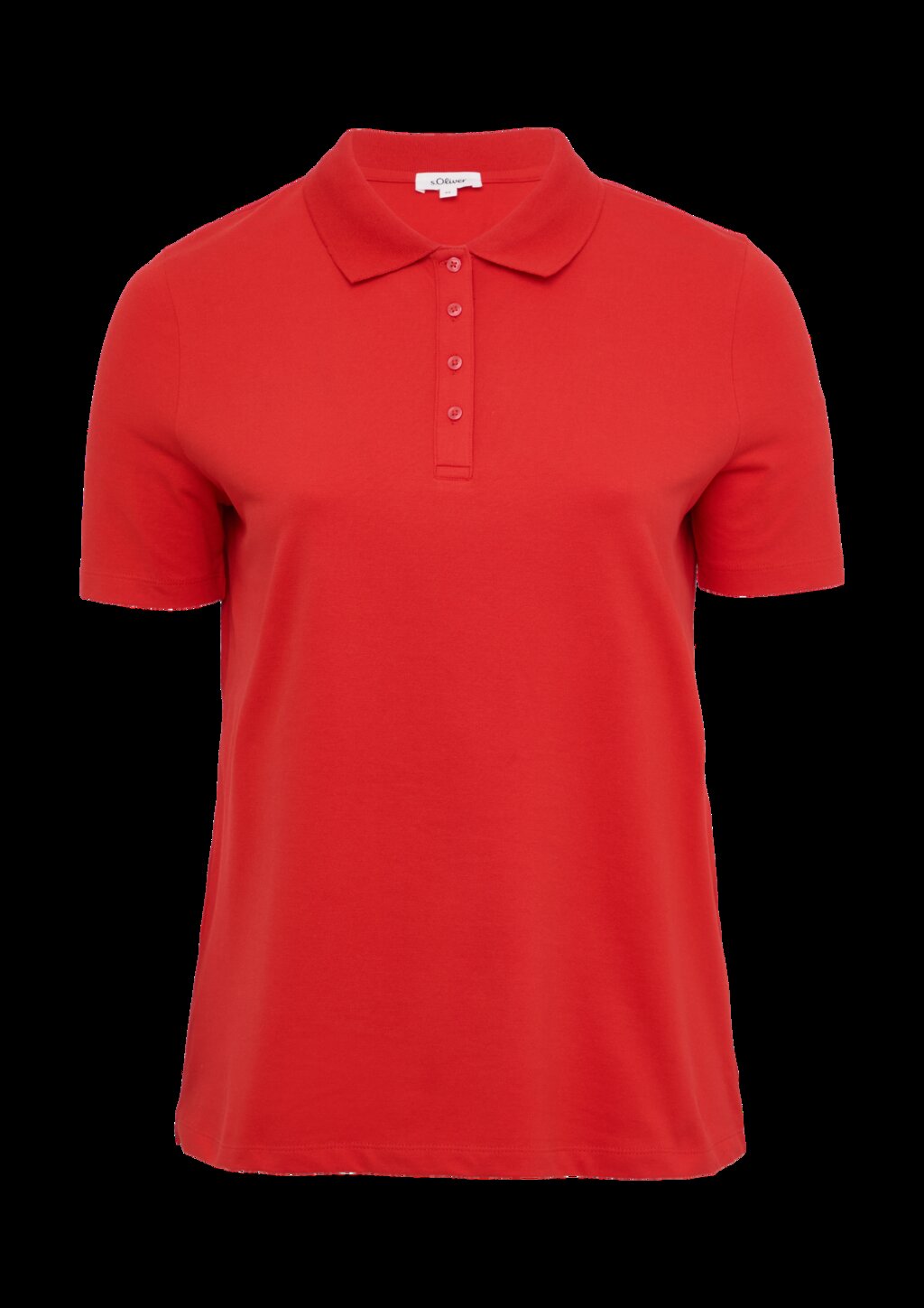 Piqué-Poloshirt aus Baumwollmix