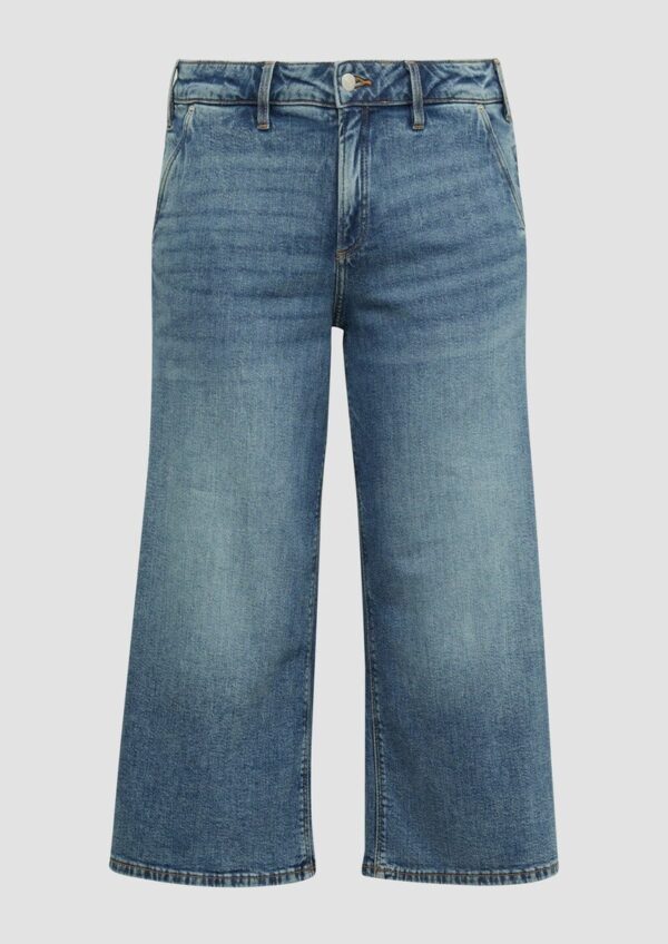 Culotte / Slim Fit / Mid Rise / Wide Leg