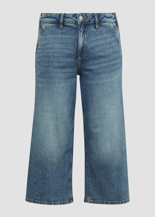 Culotte / Slim Fit / Mid Rise / Wide Leg