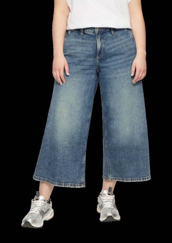 Culotte / Slim Fit / Mid Rise / Wide Leg