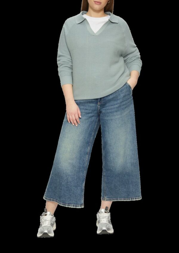 Culotte / Slim Fit / Mid Rise / Wide Leg