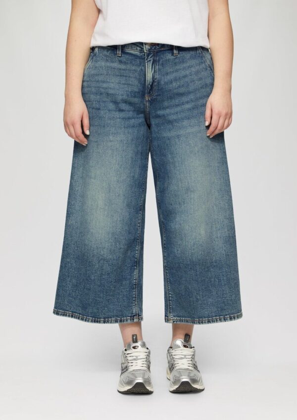 Culotte / Slim Fit / Mid Rise / Wide Leg