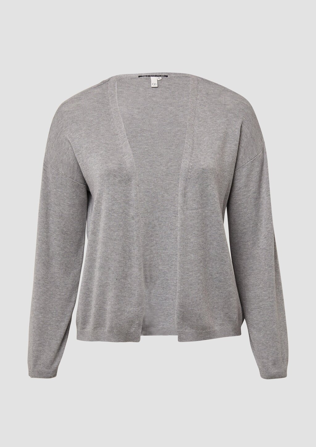 Strickjacke mit überschnittener Schulter