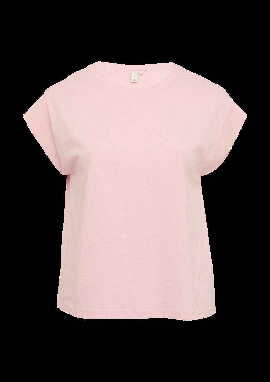 Baumwollshirt mit Schulterdetail