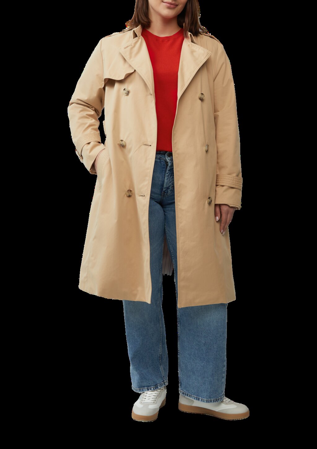 Kurzärmeliger Strickpullover aus Viskosemix