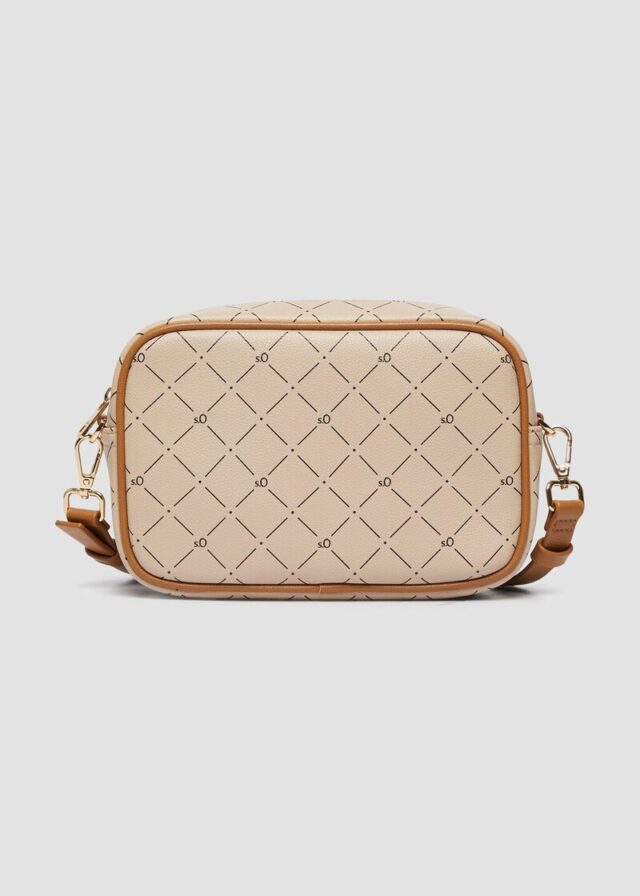 Camera-Bag mit Logo-Print