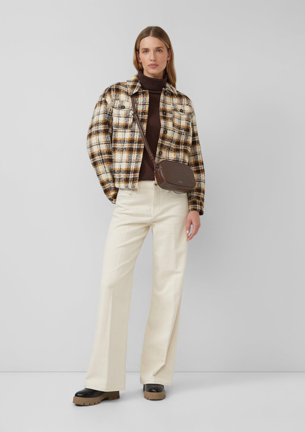 Camera-Bag in Kroko-Optik