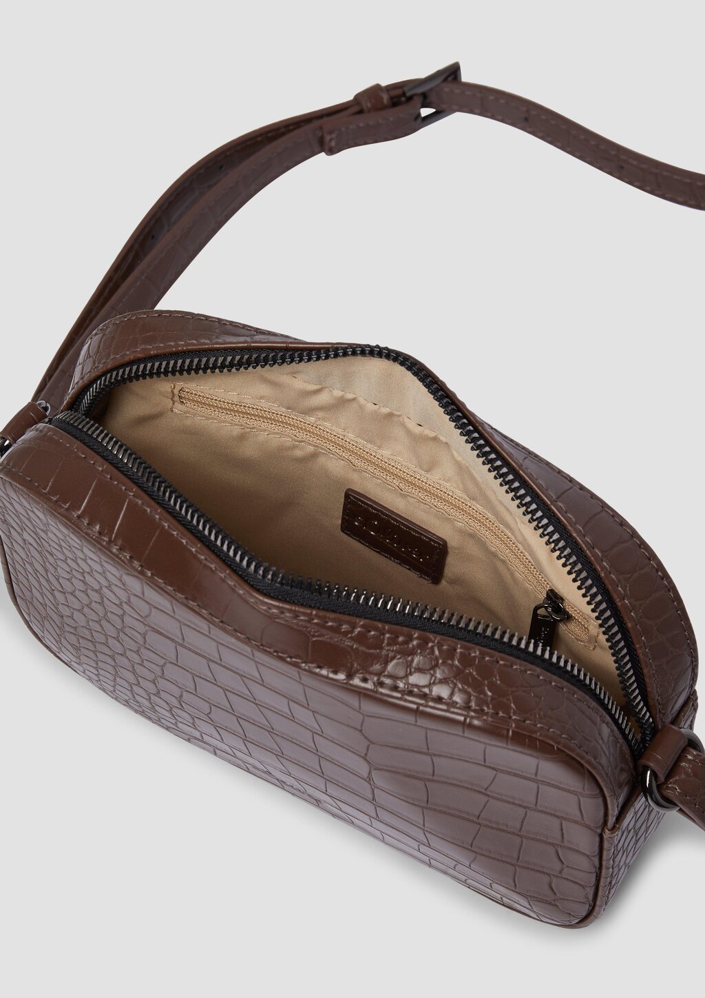 Camera-Bag in Kroko-Optik