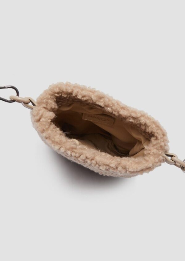 Handy-Tasche aus Teddyplüsch