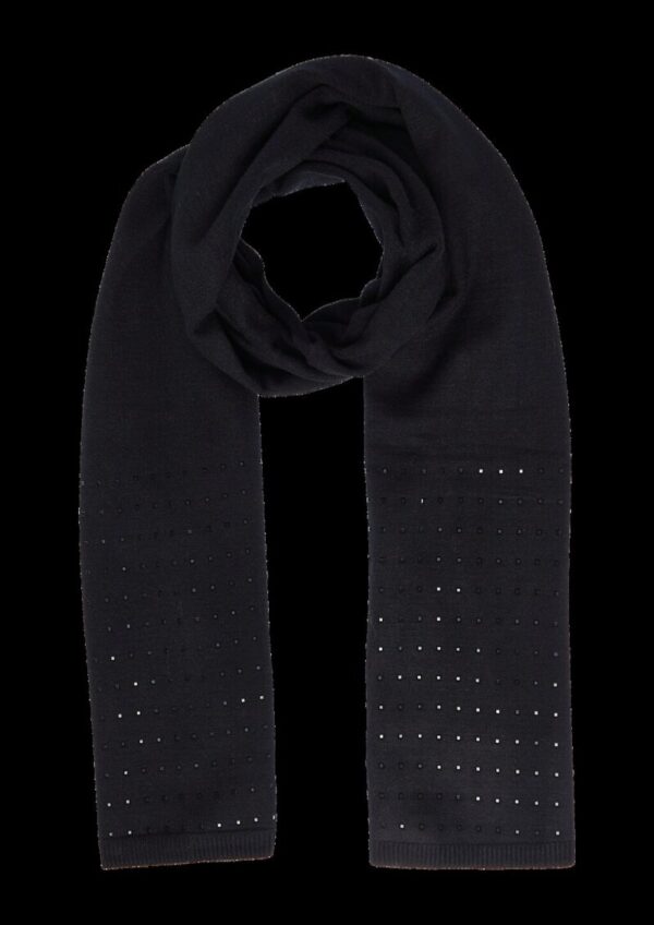 Schal mit Schmucksteinen