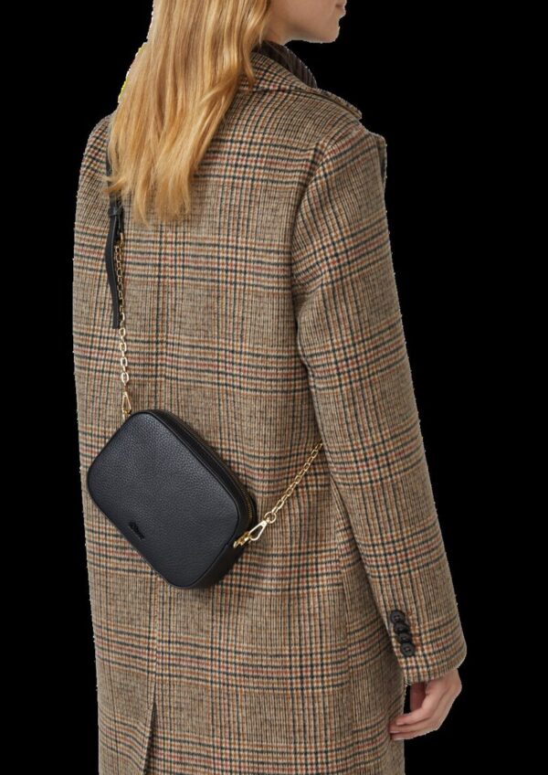 Camera-Bag mit Leo-Print und abnehmbarem Schultergurt