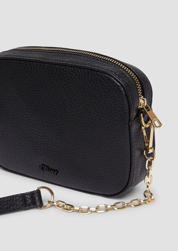 Camera-Bag mit Leo-Print und abnehmbarem Schultergurt