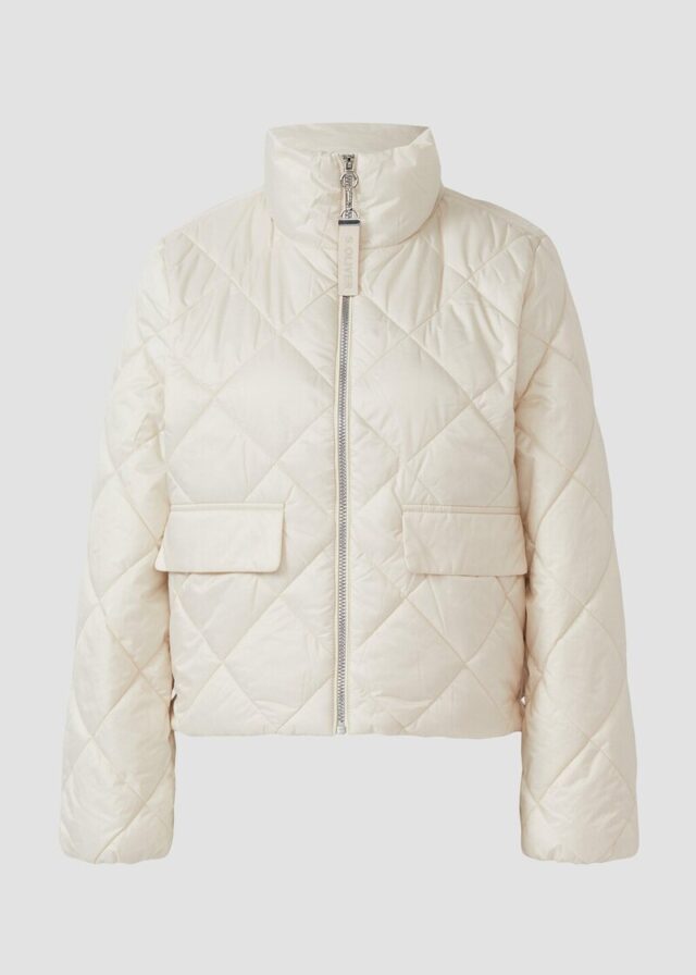 Leichte Steppjacke mit Stehkragen