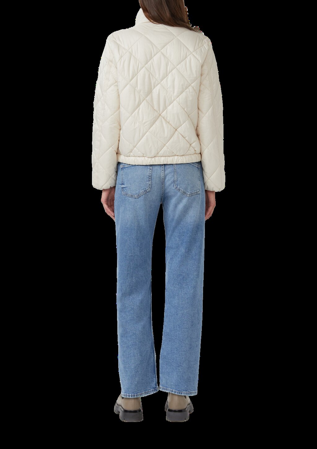 Leichte Steppjacke mit Stehkragen