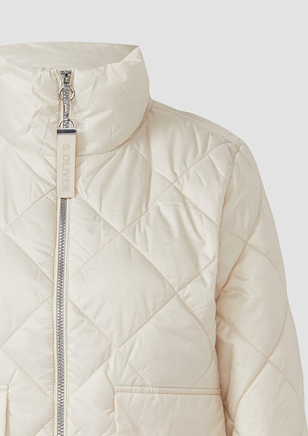 Leichte Steppjacke mit Stehkragen