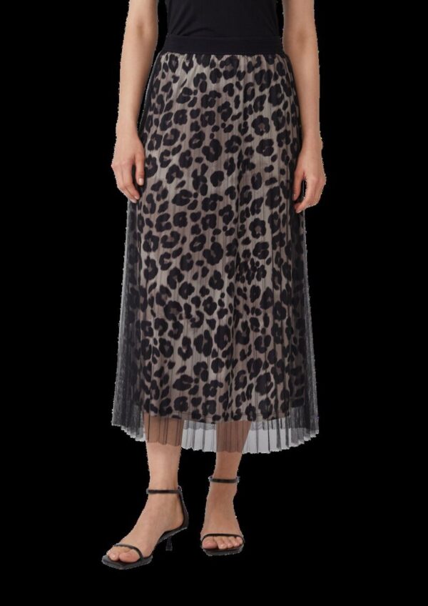 Mesh-Rock mit Leo-Muster