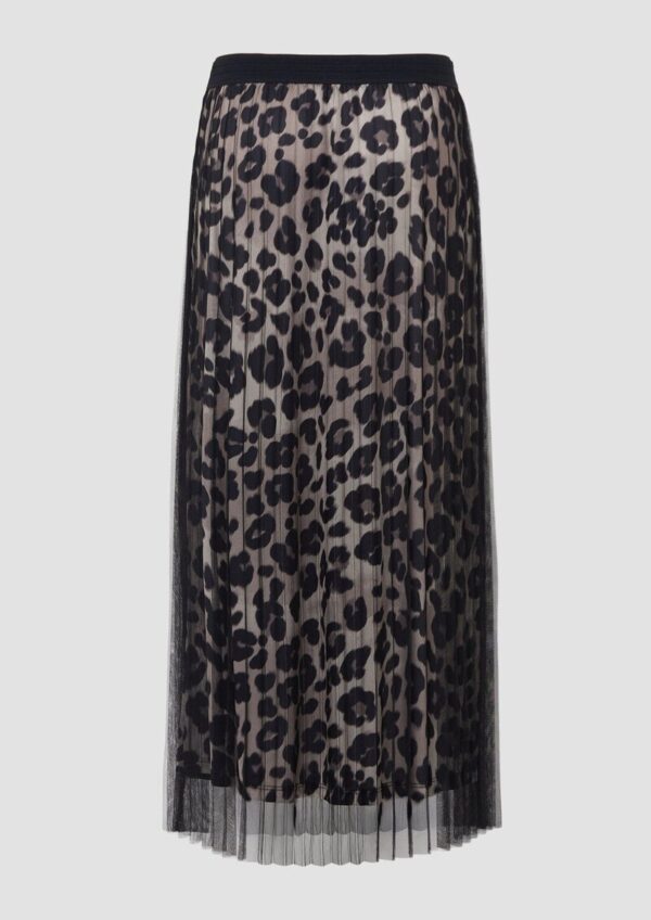 Mesh-Rock mit Leo-Muster