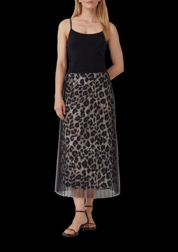 Mesh-Rock mit Leo-Muster