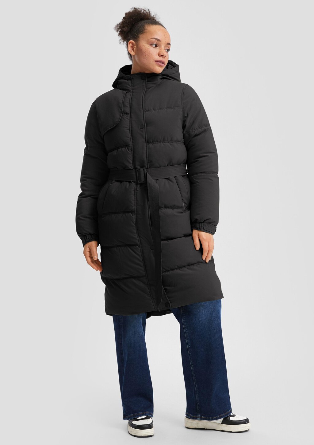 Wattierter Steppmantel