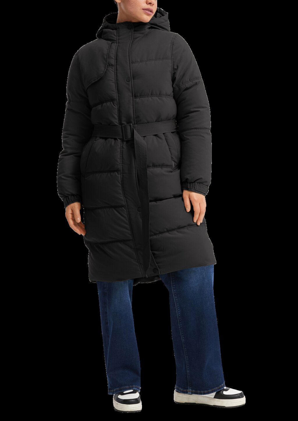 Wattierter Steppmantel