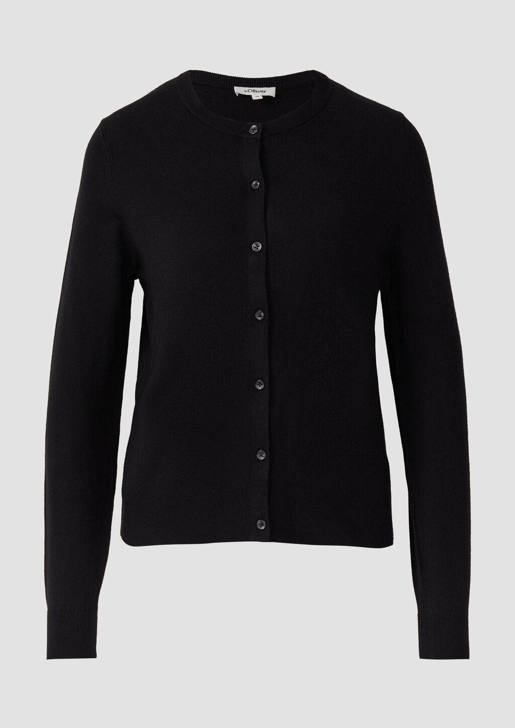 Feinstrickcardigan aus Viskosemix