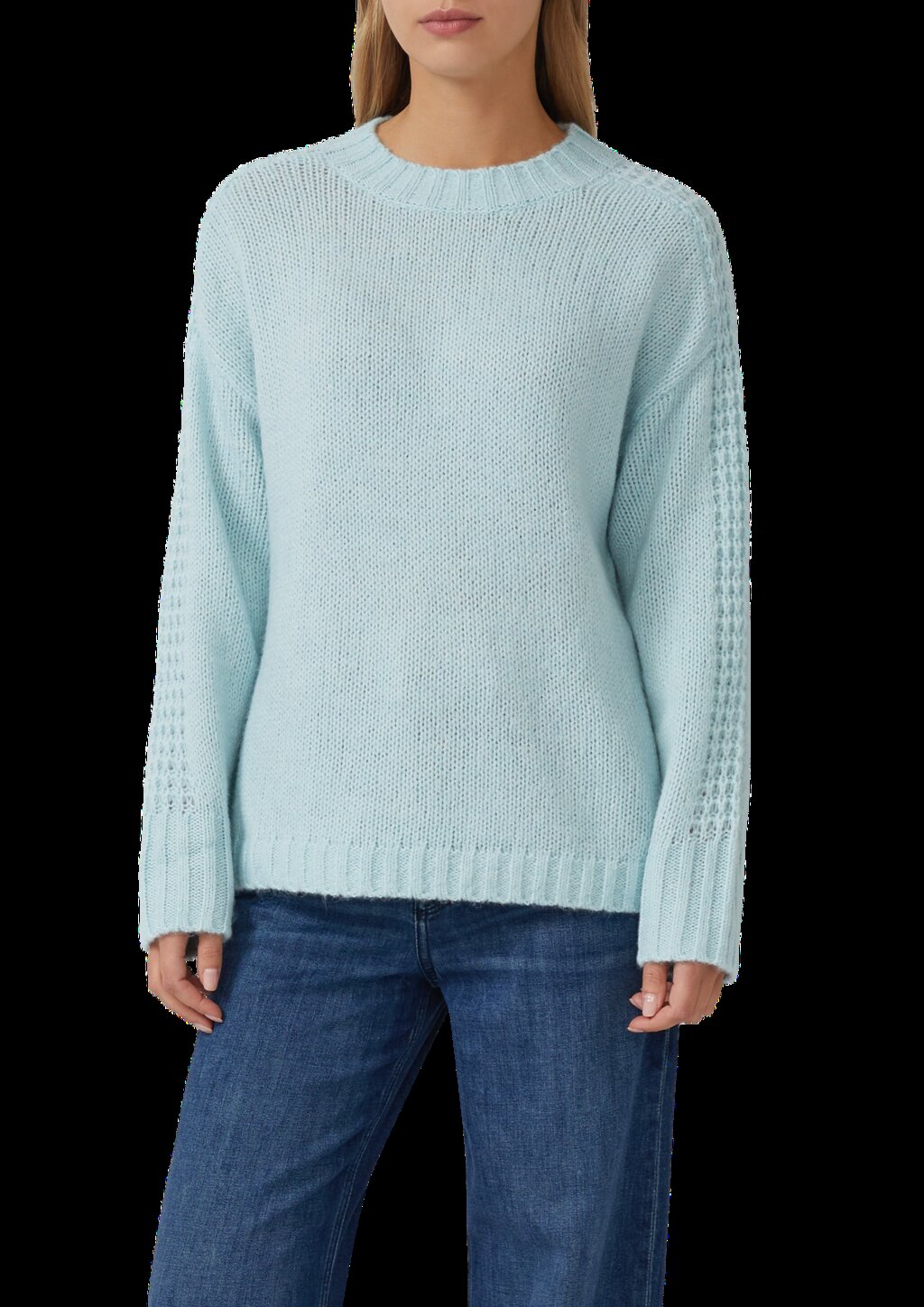 Strickpullover aus Alpakamix im Relaxed Fit