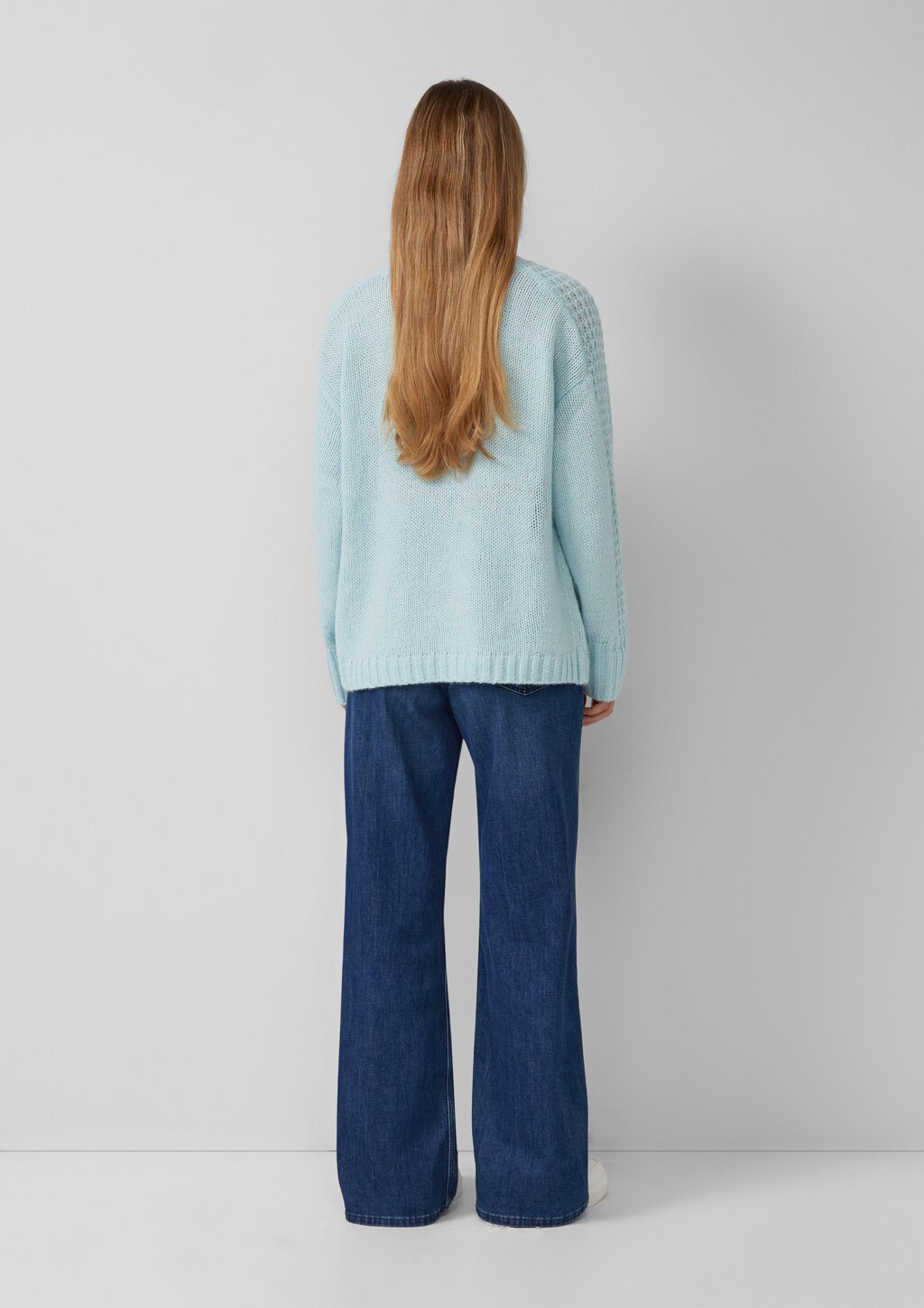 Strickpullover aus Alpakamix im Relaxed Fit