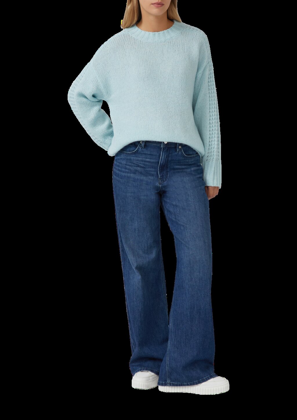 Strickpullover aus Alpakamix im Relaxed Fit