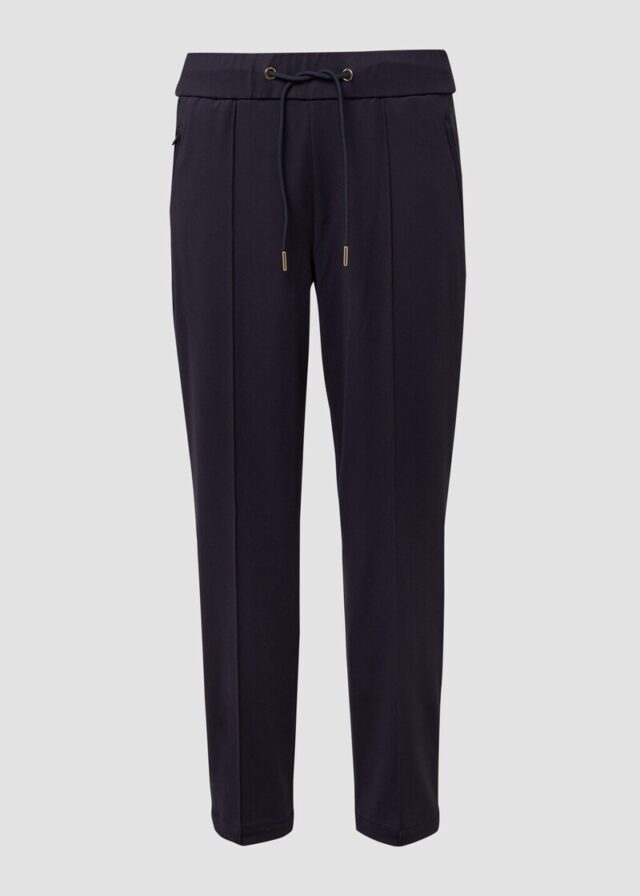 Jogpants aus elastischem Interlockjersey