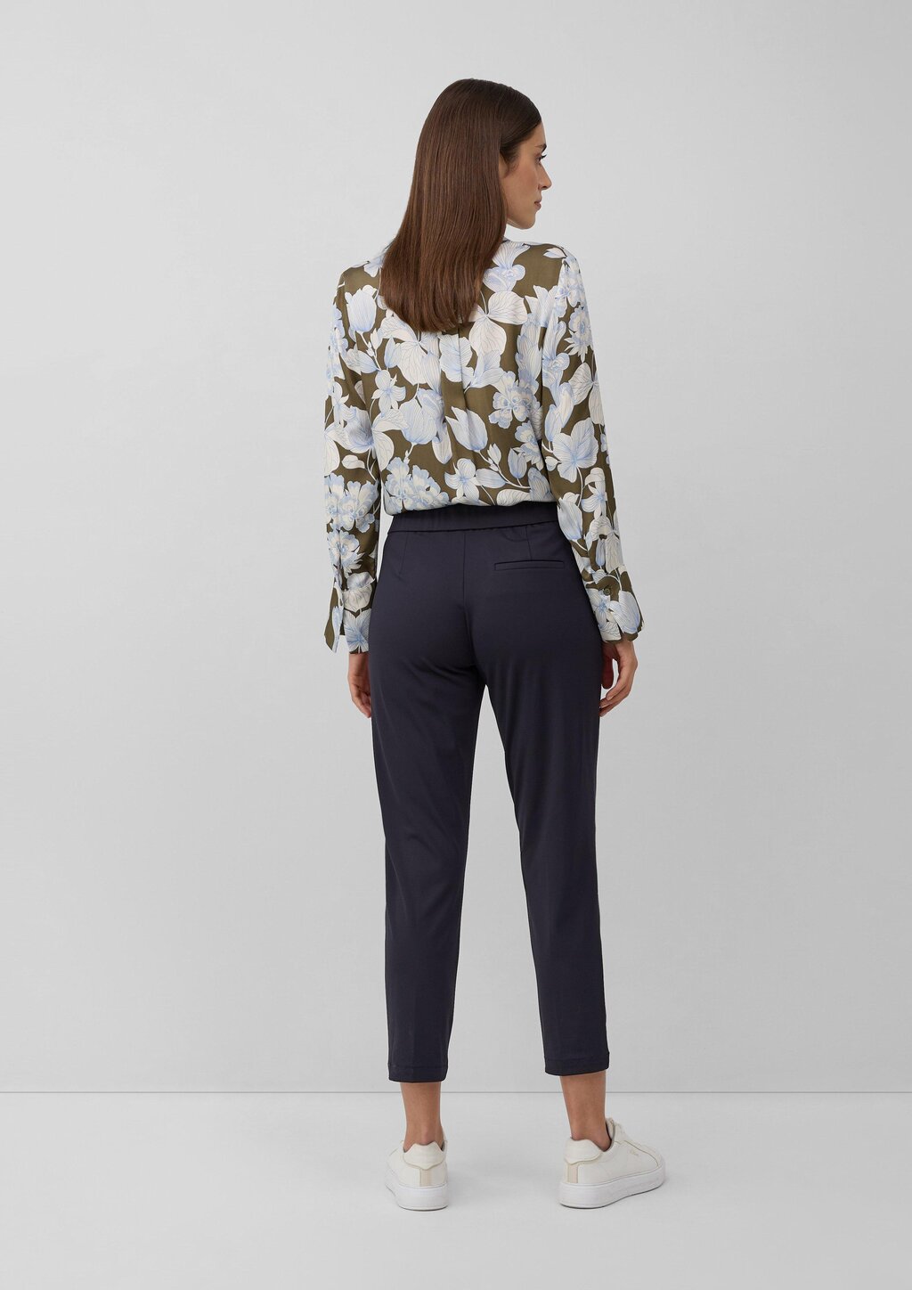 Jogpants aus elastischem Interlockjersey