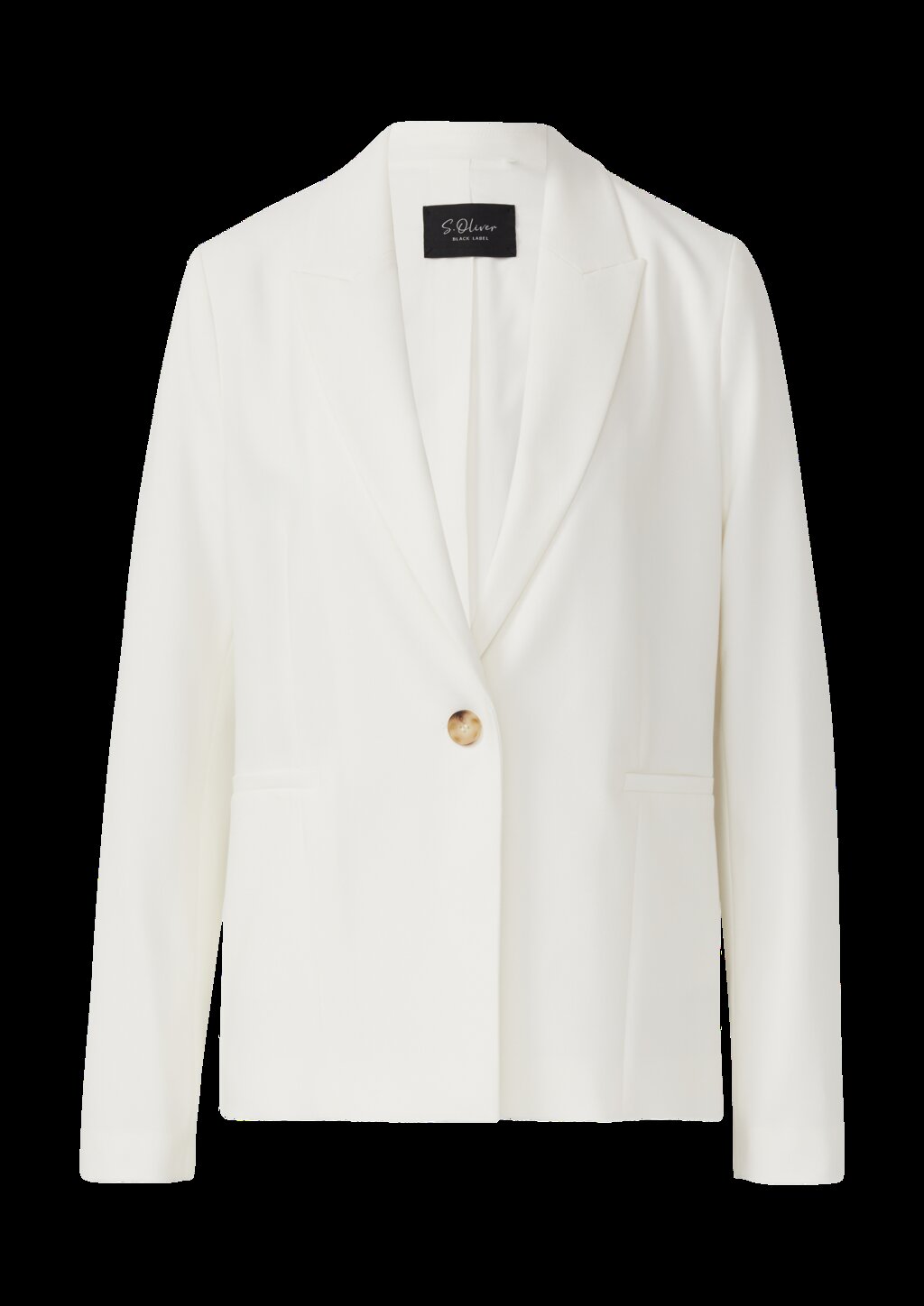 Antaillierter Blazer aus Viskosemix