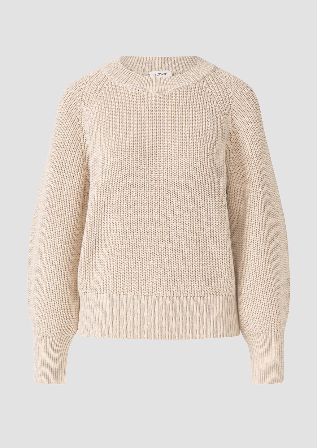 Strickpullover mit Raglanärmeln im Relaxed Fit