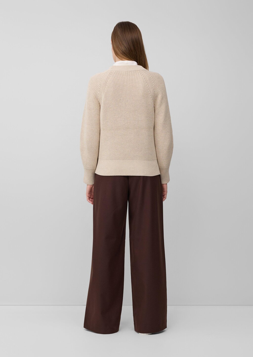 Strickpullover mit Raglanärmeln im Relaxed Fit