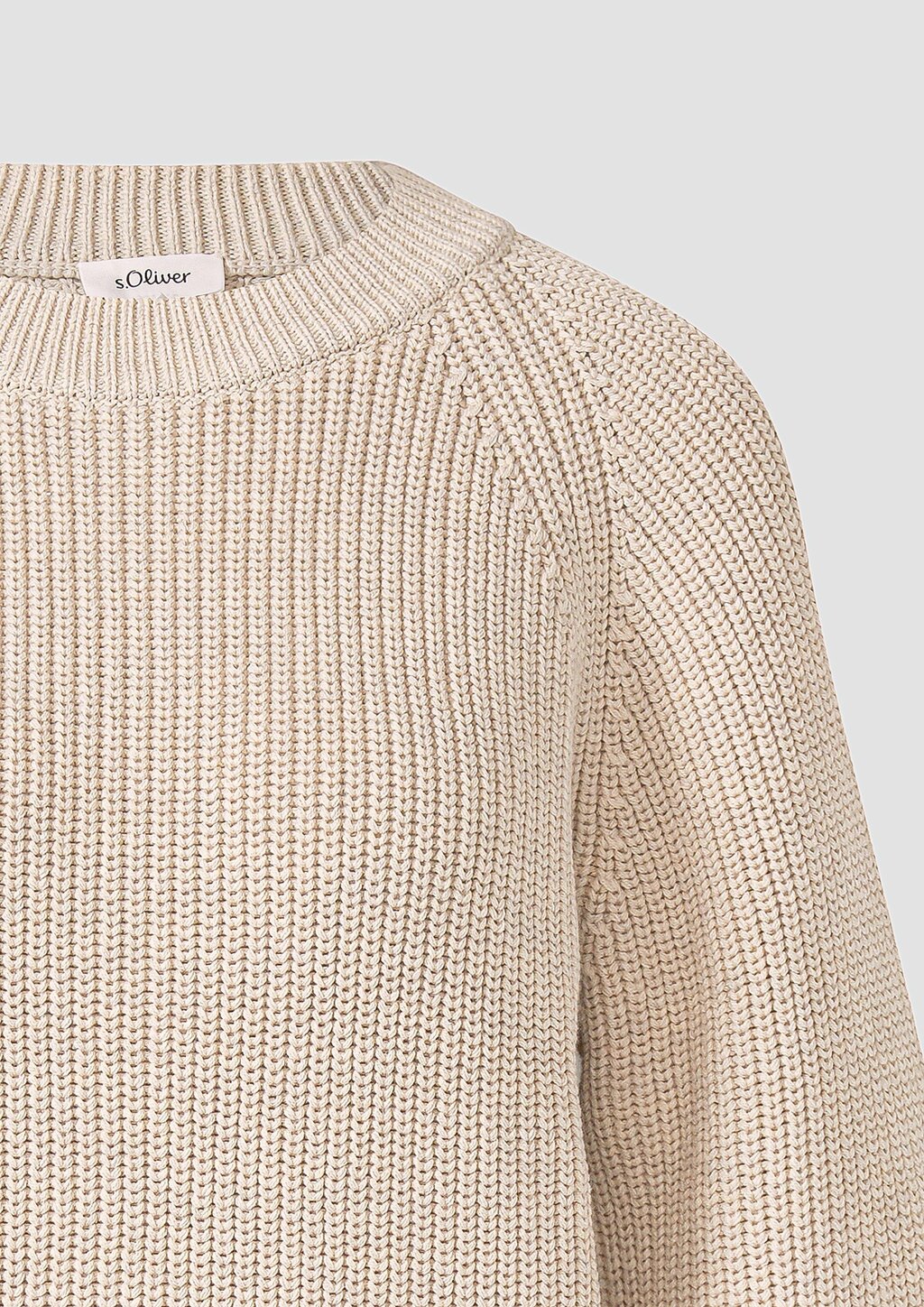 Strickpullover mit Raglanärmeln im Relaxed Fit