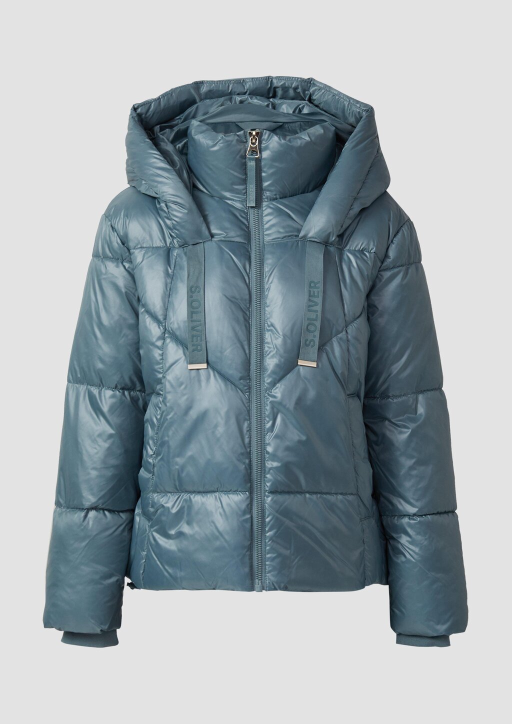 Steppjacke mit Weitenregulierung