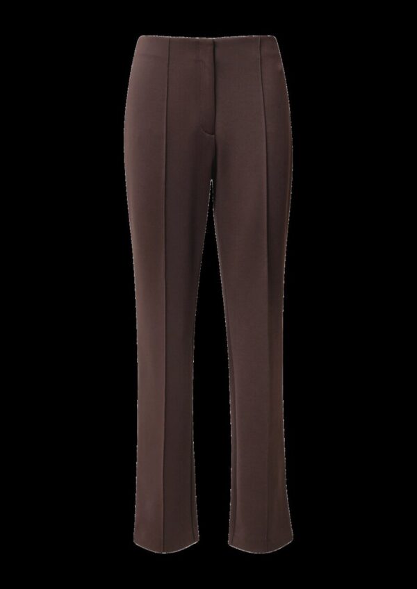 Straight-Leg-Hose aus Scuba mit seitlichem Deko-Tape