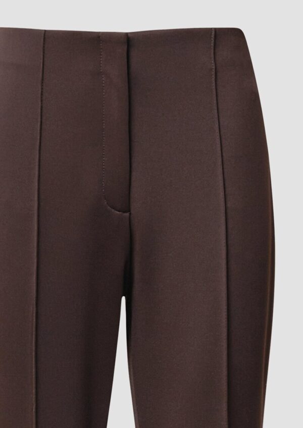 Straight-Leg-Hose aus Scuba mit seitlichem Deko-Tape