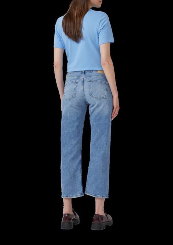 Jeans Karolin / Regular Fit / Mid Rise / Straight Leg / Cropped